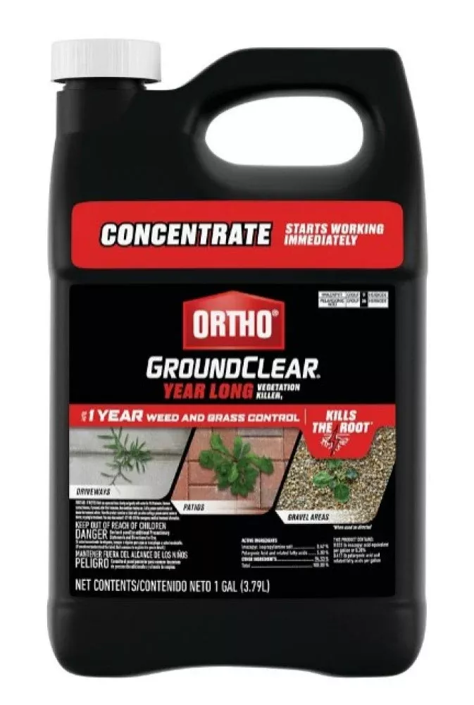 Ortho 433610 GroundClear Year-Long Vegetation Killer, 1 Gallon