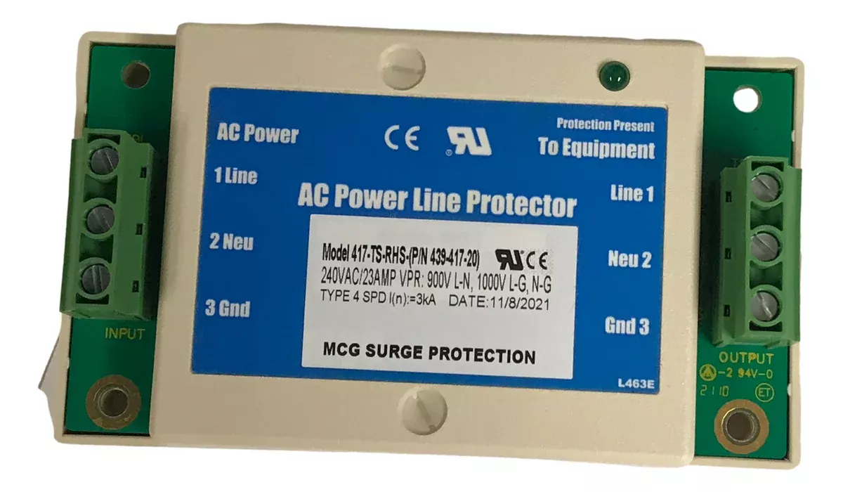 Pentair 439-417-20 - Surge Suppressor, Power Line Protector, 439-417-20