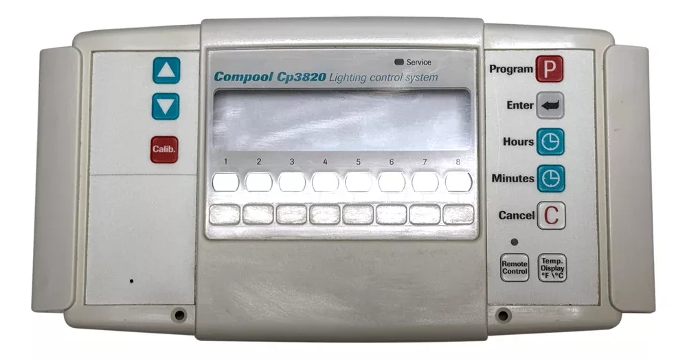 Pentair Compool Indoor Control Panel Faceplate Only for Compool CP-3820