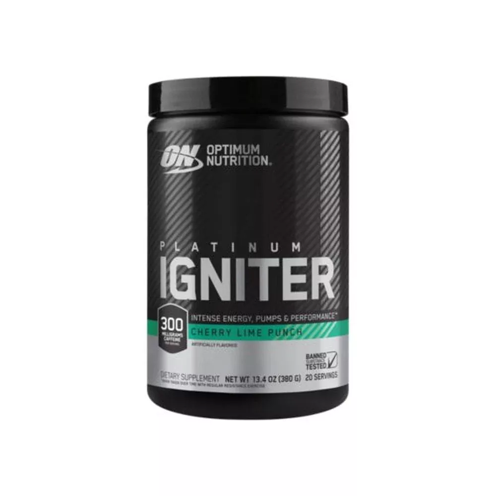 Platinum Igniter - Energy, Pumps & Performance - Cherry Lime (20, 13.4oz)