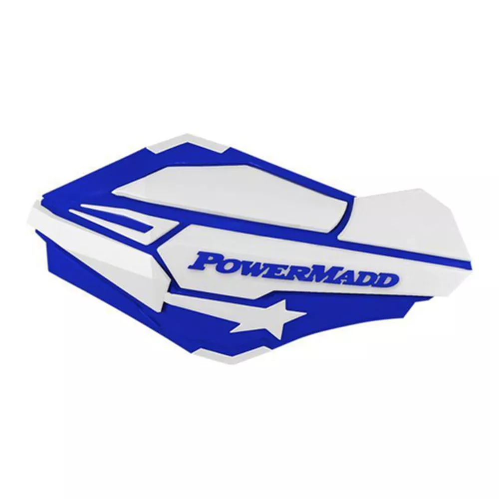 Powermadd 34421 Sentinel Handguards, Blue/White