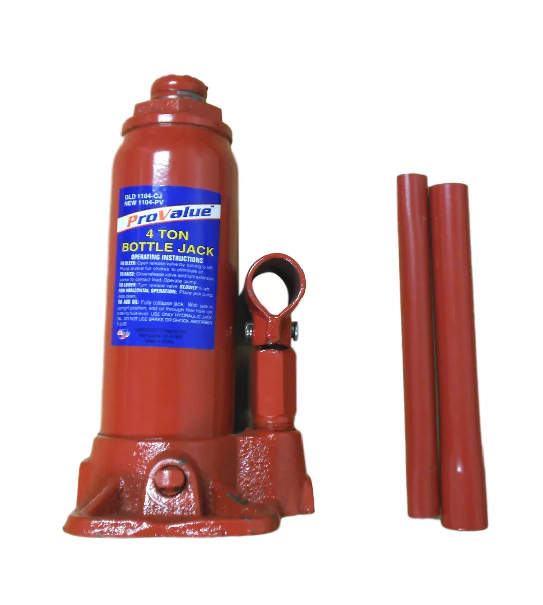 ProValue 1104-PV 4 Ton Battle Jack**FREE SHIPPING** 1104-CJ