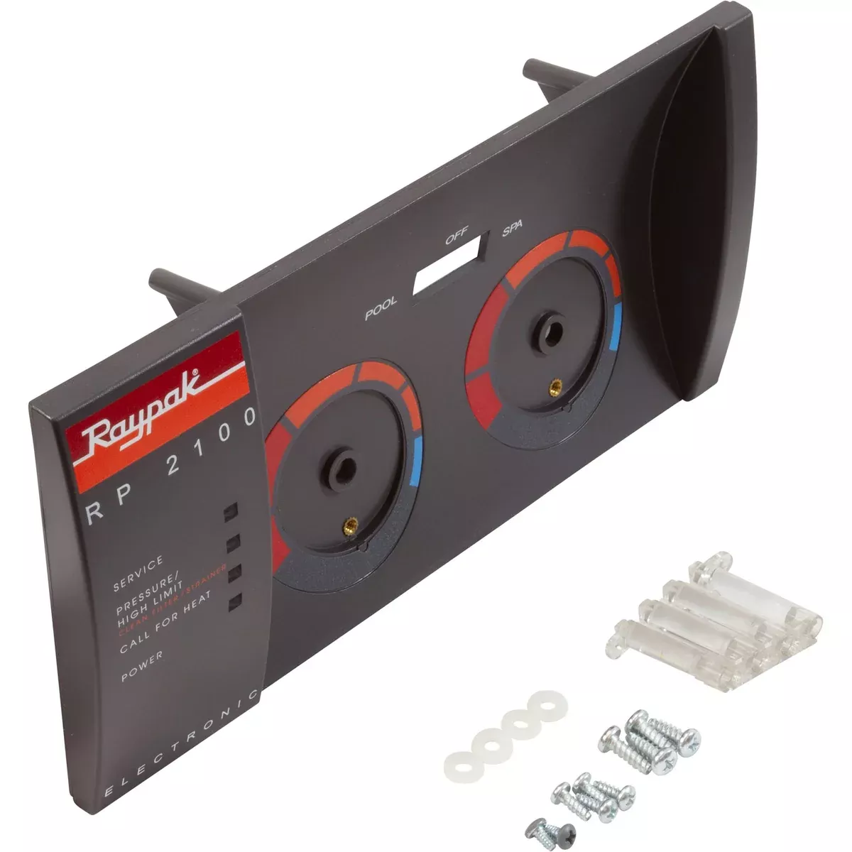 Raypak 005292F Control Panel IID Bezel Only with Switch Decal