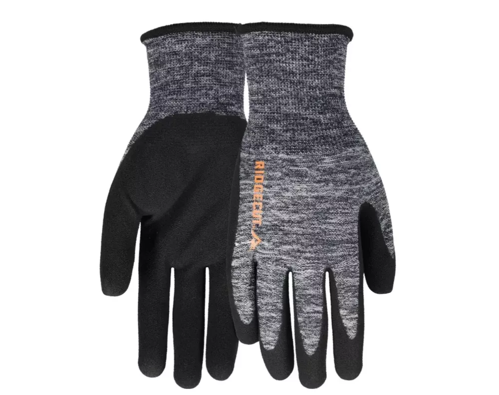 Ridgecut RC37306-L Men's Nylon Coolmax Foam Work Gloves, 1-Pair, Large