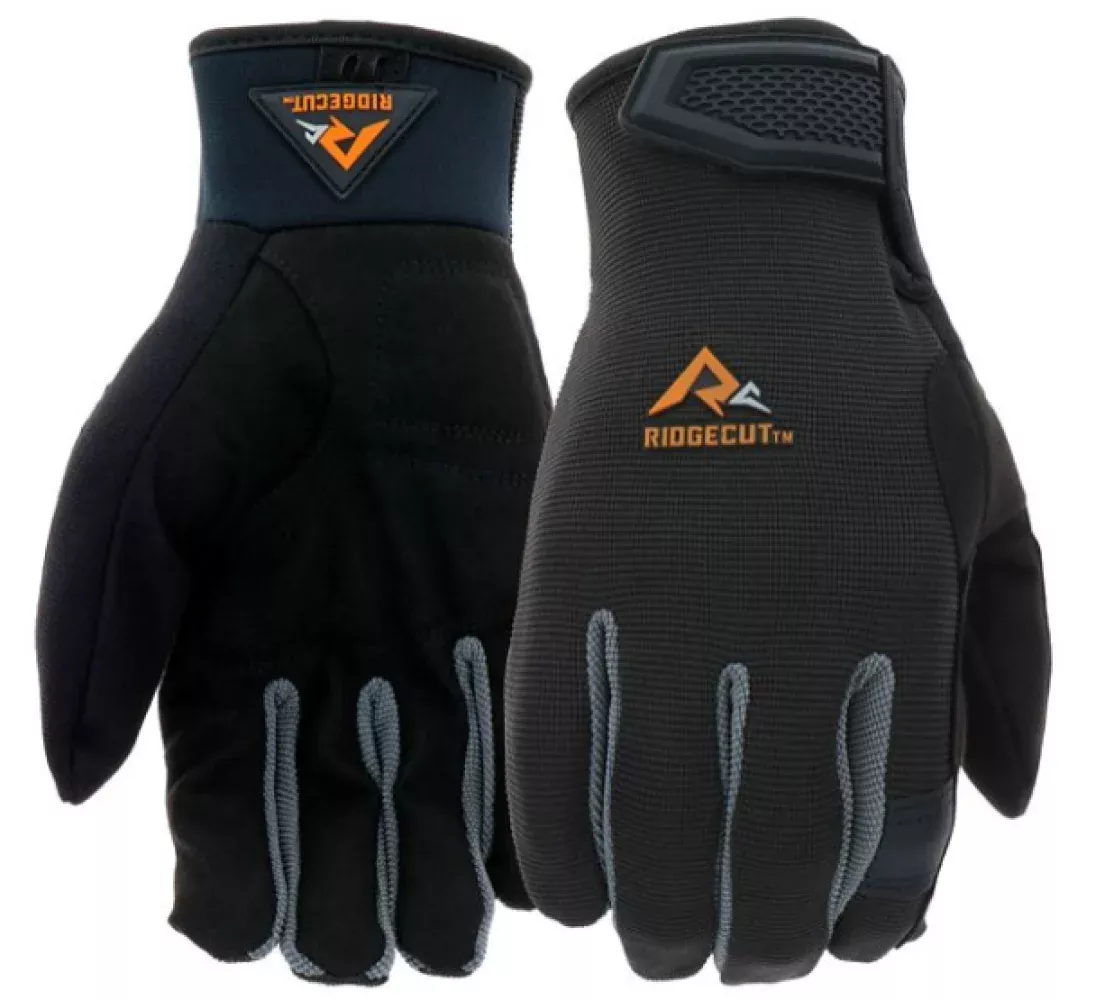 Ridgecut RC88002-S Unisex General Performance Spandex Work Gloves/1-Pair/XL