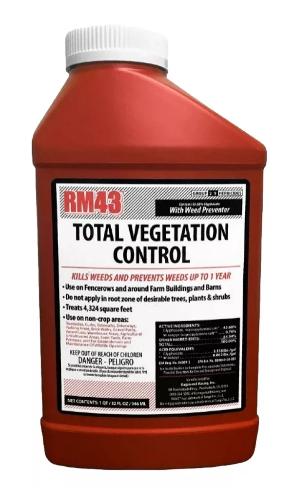 RM43 76502 Total Vegetation Control Weed Preventer Concentrate 32 oz.