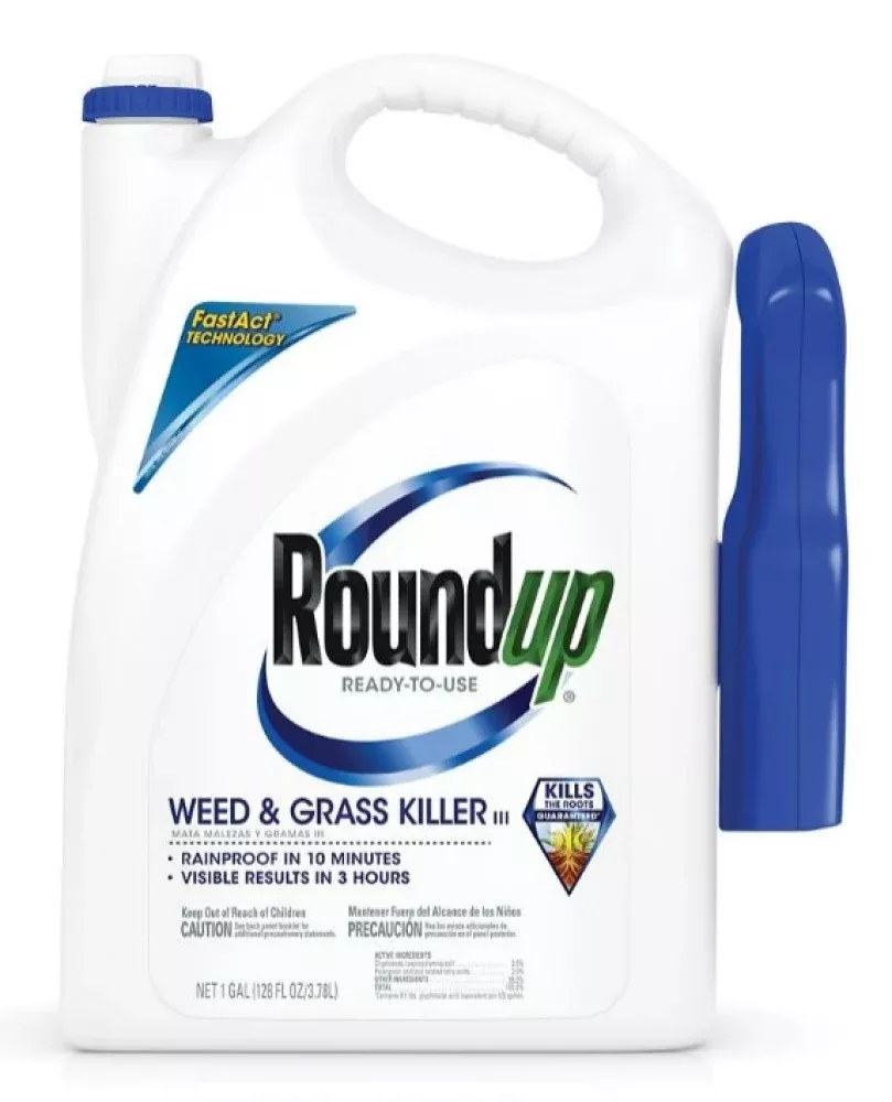 Roundup Ready-to-Use Weed & Grass Killer III with Trigger Sprayer, 1 Gallon