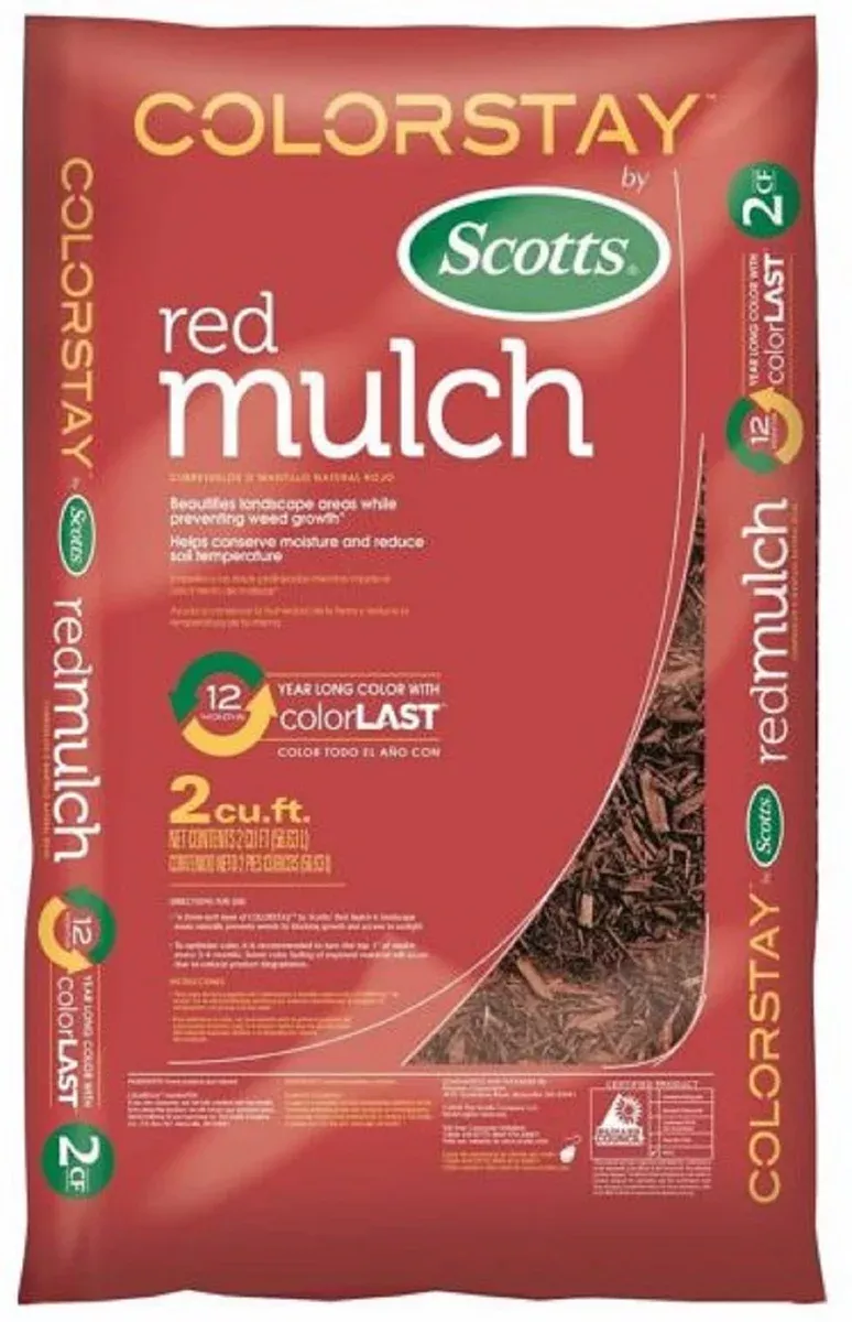 Scotts 88452390Red ColorStay Mulch 2 cu. ft