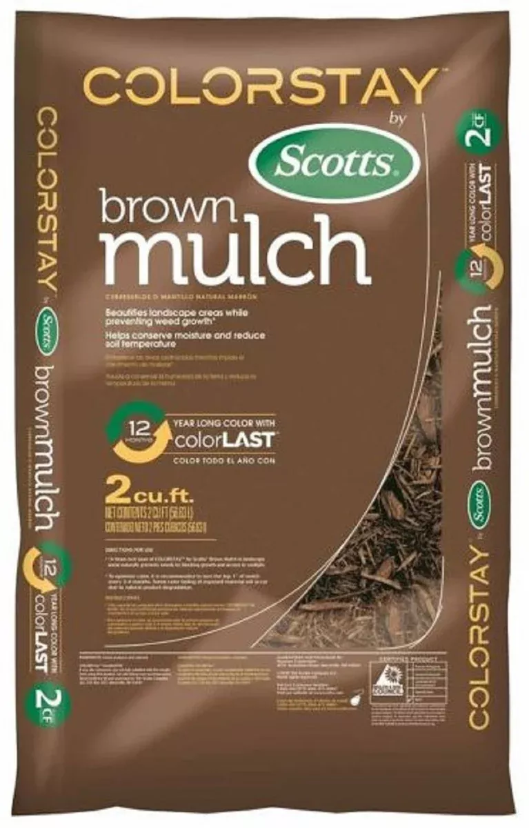 Scotts 88652390 Brown ColorStay Mulch 2 cu. ft