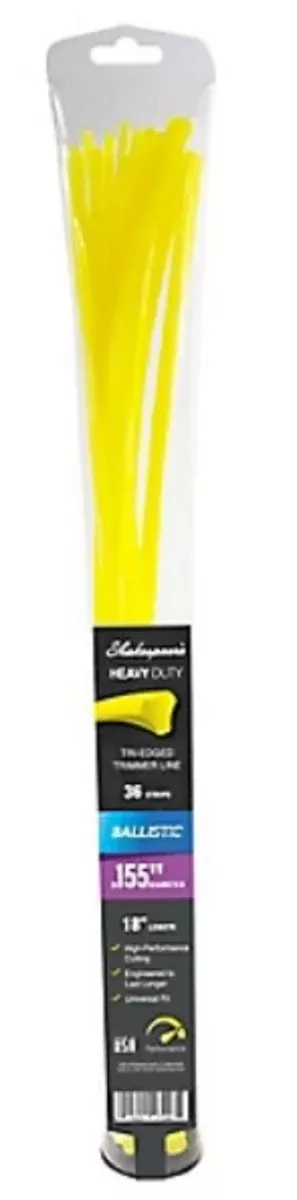 Shakespeare 17248 Ballistic Tri-Edged Trimmer Line Replacement Strips 0.155 in.