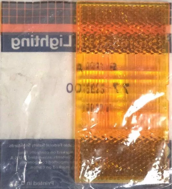 Signal Stat Lighting 8939A Amber Orange Safety Reflection Panel 77-62600