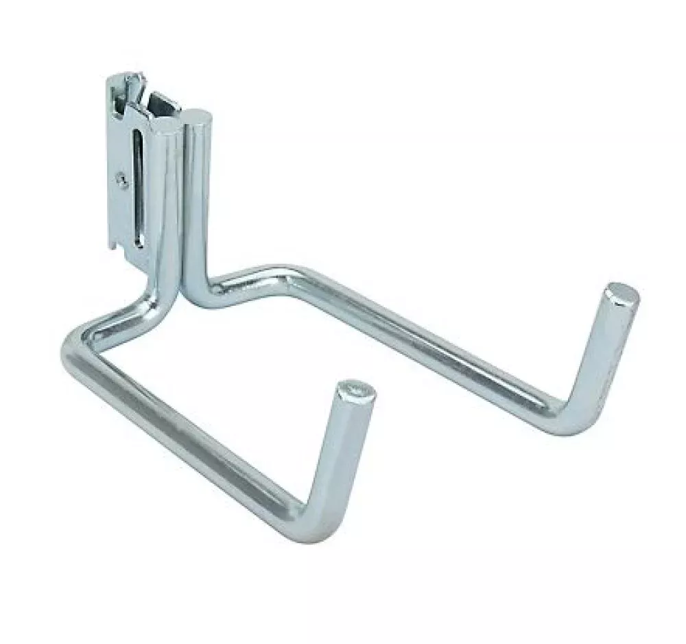 SmartStraps 1708 Extended Dual Arm Tool Hook for E-Track and X-Track, 10" Height