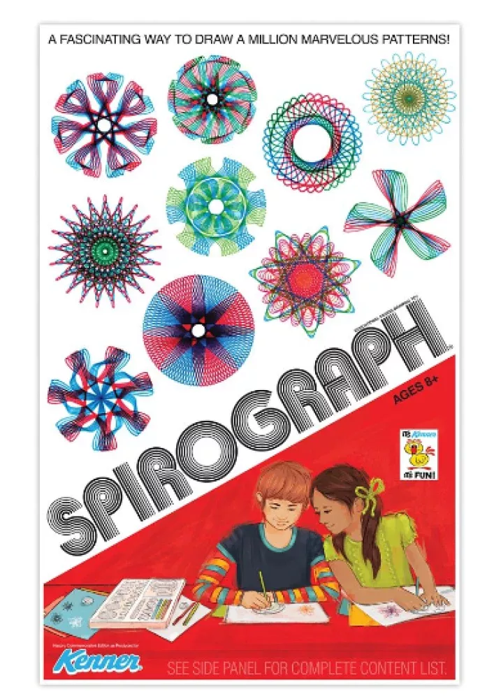 Spirograph 1048Z Commemorative Edition Retro Deluxe Craft Set