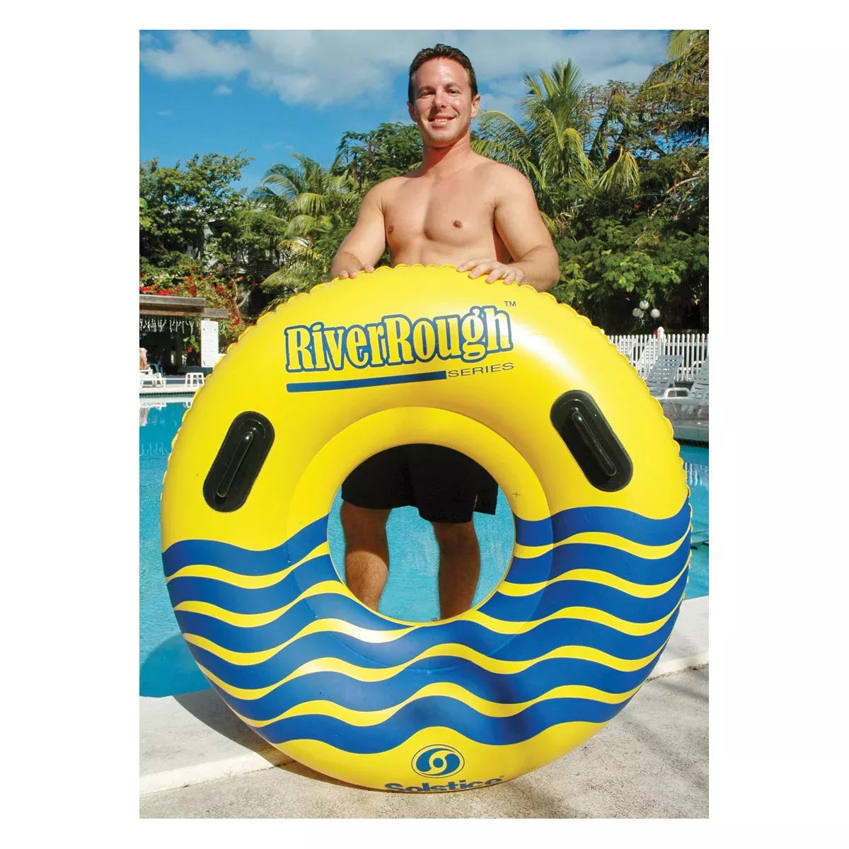 Swimline 17035STSL Solstice 48" River Rough Floating Tube