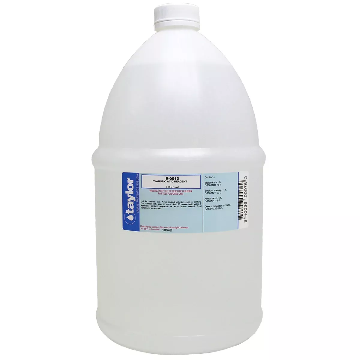 Taylor R0013G #13 Gallon Cyanuric Acid Reagent