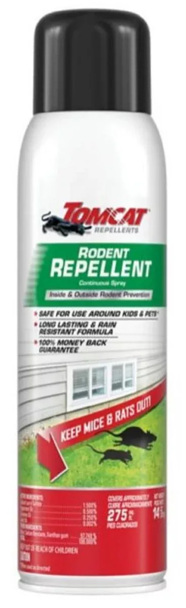 Tomcat 368306 Outdoor Rodent Repellent Continuous Spray 14 oz. Liquid