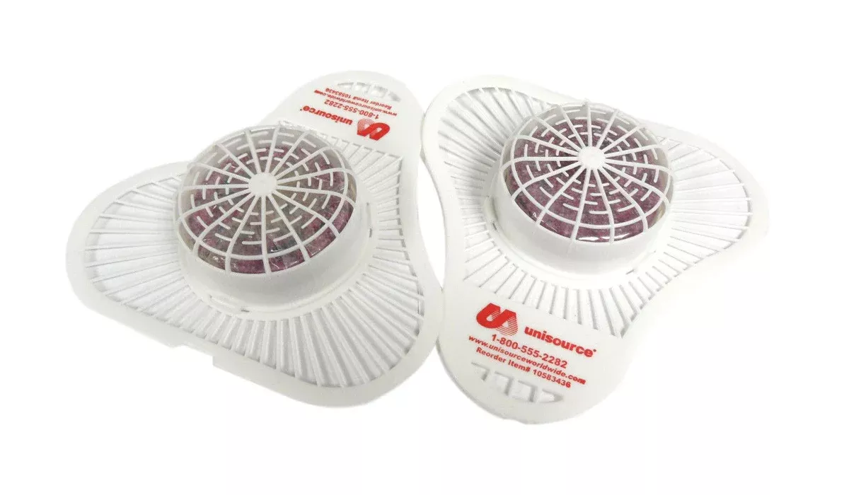 UNISOURCE (2pc) Deomatic Non-Para Block Urinal Screeen w/ Block U17054V2 Cherry