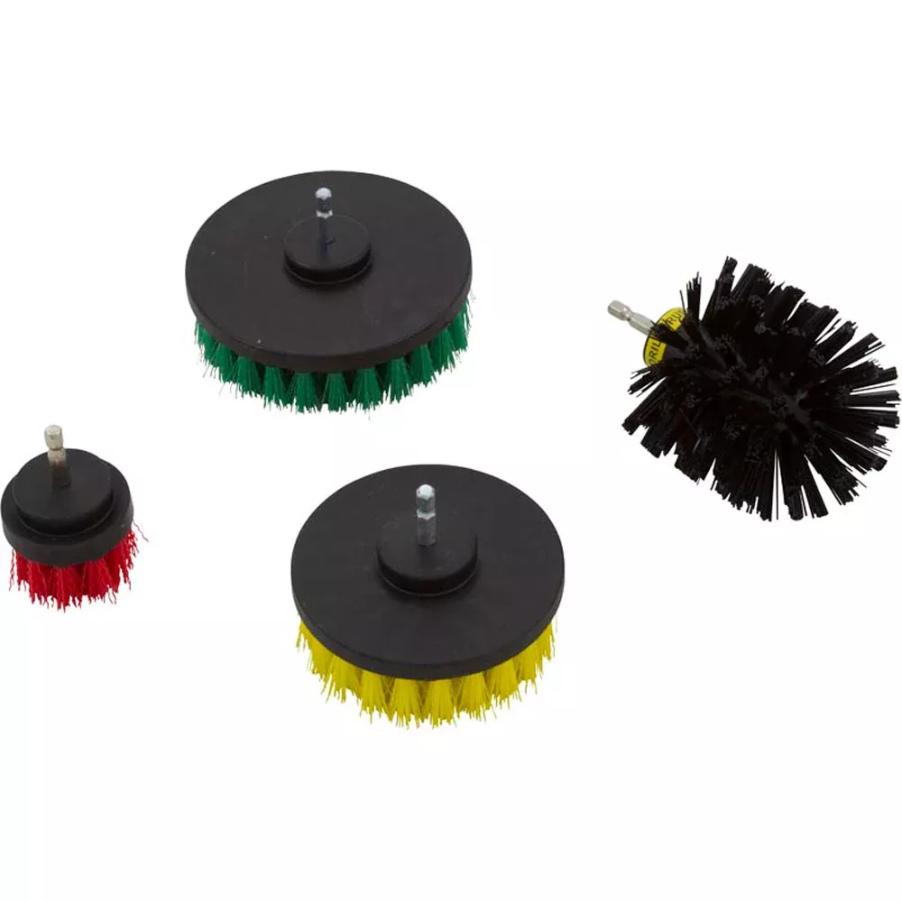 Useful Products S-G5Y4R2KO-QC-DB 4 Brushes Drill Brush Kit