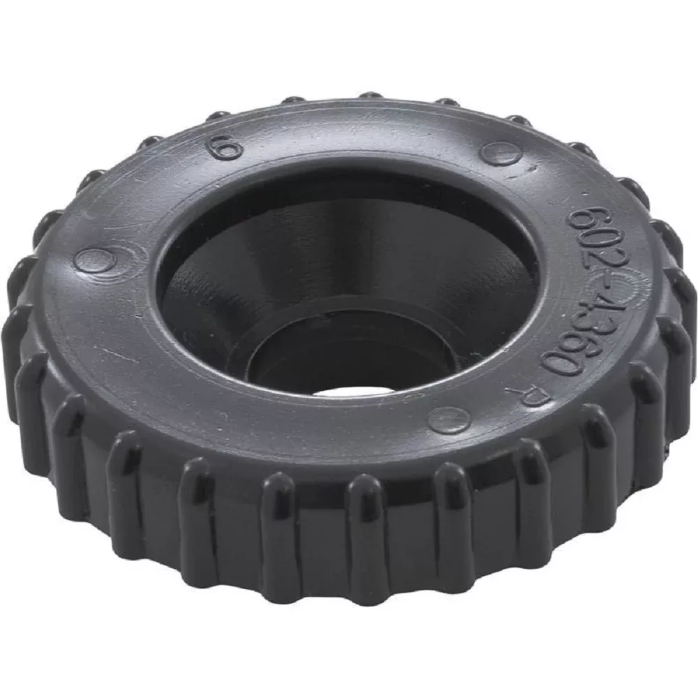 Waterway 602-4361 Single Port On/Off Valve Cap - Black