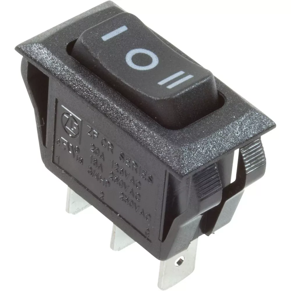 Western Switches & Controls 271152 SPDT 20A Rocker Switch