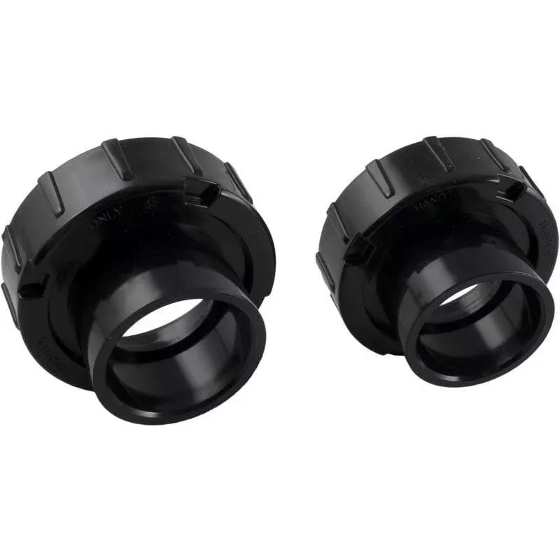 Zodiac R0446101 2"x2.5" Pump Tail Piece w/ O-Ring & Coupling Nut Set of 2